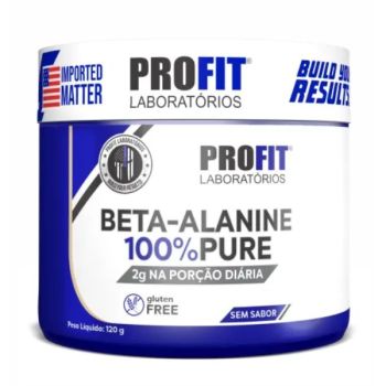BETA-ALANINE 100% PURE POTE 120G - PROFIT